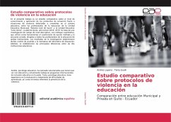 Estudio comparativo sobre protocolos de violencia en la educación