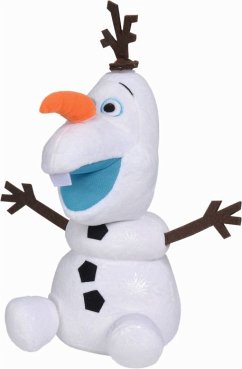 Simba 6315876938 - Disney Frozen 2 Olaf Spaß Olaf Plüschfigur, Activity Plüsch, 30cm groß