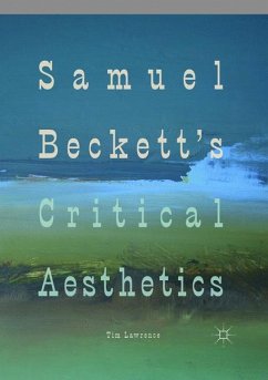 Samuel Beckett's Critical Aesthetics - Lawrence, Tim
