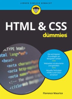 HTML & CSS für Dummies - Maurice, Florence