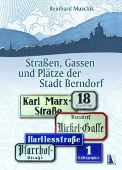 Cover Straßen, Gassen und Plätze in der Stadt Berndorf