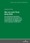 Was von avoir fiscal uebrig blieb (eBook, ePUB)