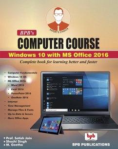 Cover BPB COMPUTER COURSE-WIN 10/OFFICE 2016 (eBook, PDF)