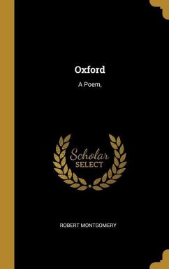 Oxford: A Poem,