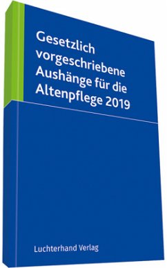 Cover Gesetzlich vorgeschriebene Aushänge für die Altenpflege 2019