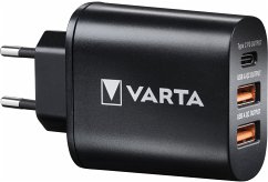 Varta Wall Charger 27W 2 x USB 2,4A + USB Typ C 3,0A