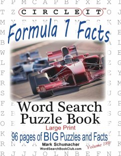 Circle It, Formula 1 / Formula One / F1 Facts, Word Search, Puzzle Book
