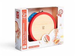 Hape E0607 - Bunter Tamburin, Musikinstrument