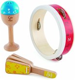 Hape E0615 - Junior Perkussion, Trommel, Kastagnetten, Rassel, Musikinstrument Hape E0615 - Junior Perkussion, Trommel, Kastagnetten, Rassel, Musikinstrument