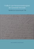 Findbuch zum Personenstandsregister der Gemeinde Horrweiler