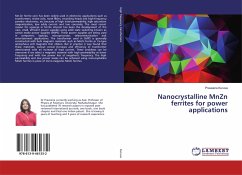 Nanocrystalline MnZn ferrites for power applications