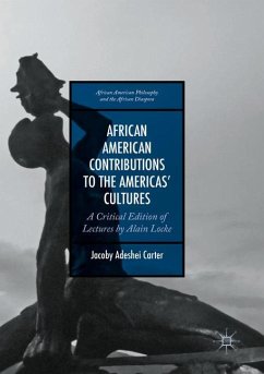 African American Contributions to the Americas¿ Cultures - Carter, Jacoby Adeshei
