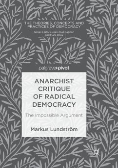 Anarchist Critique of Radical Democracy - Lundström, Markus