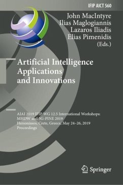 Artificial Intelligence Applications and Innovations