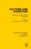 Culture and Cognition (eBook, ePUB)