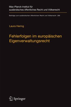 Fehlerfolgen im europäischen Eigenverwaltungsrecht - Hering, Laura