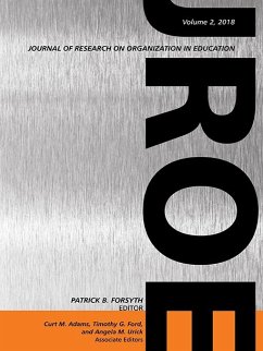 Journal of Research on Organization in Education (eBook, ePUB)