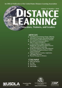 Distance Learning (eBook, ePUB) Distance Learning (eBook, ePUB)