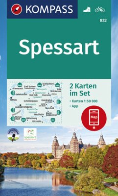 Cover KOMPASS Wanderkarte Spessart