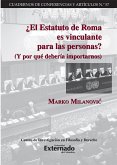 ¿El Estatuto de Roma es vinculante para las personas? (eBook, ePUB)