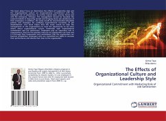 The Effects of Organizational Culture and Leadership Style - Taye, Girma;Alemu, Shita