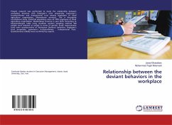 Relationship between the deviant behaviors in the workplace