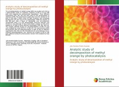 Analytic study of decomposition of methyl orange by photocatalysis
