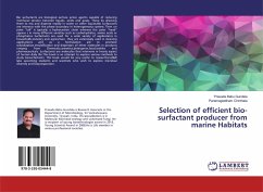 Selection of efficient bio-surfactant producer from marine Habitats - Gundala, Prasada Babu;Chinthala, Paramageetham