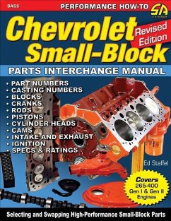 Chevrolet Small Blocks Parts Interchange Manual - Staffel Jnr, Ed