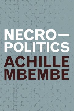 Necropolitics - Mbembe, Achille