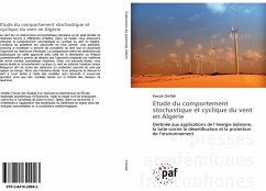 Etude du comportement stochastique et cyclique du vent en Algérie - Chellali, Farouk