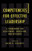 Competencies for Effective Leadership