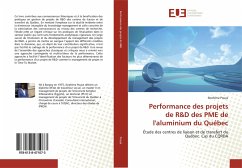 Performance des projets de R&D des PME de l'aluminium du Québec - Pouye, Ibrahima