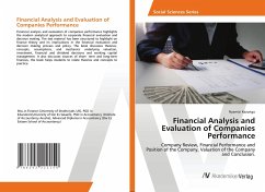 Financial Analysis and Evaluation of Companies Performance