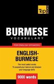 Burmese vocabulary for English speakers - 9000 words