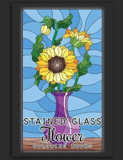 Stained Glass Flower Coloring Books - Odin, Nicasio