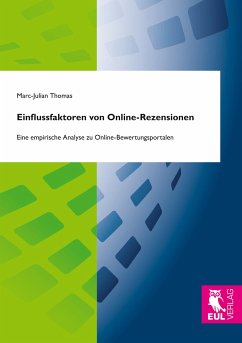 Einflussfaktoren von Online-Rezensionen - Thomas, Marc-Julian