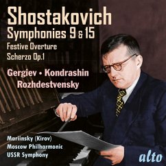Sinfonien 9 & 15; Festive Overture Op.96 - Gergiev/Kondrashin/Mariinsky Orch./Moscow Po/+