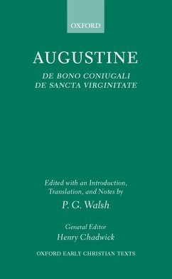 De Bono Coniugali and De Sancta Virginitate (eBook, PDF) - Augustine, St