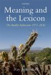 Meaning and the Lexicon (eBook, PDF) - Bild 1
