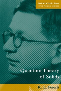 Quantum Theory of Solids (eBook, PDF) - Peierls, R. E.