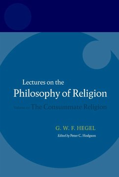 Hegel: Lectures on the Philosophy of Religion (eBook, PDF) - Hegel