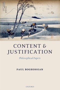 Content and Justification (eBook, PDF) - Boghossian, Paul A.