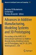 Advances in Additive Manufacturing,... - Bild 1