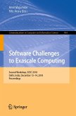 Software Challenges to Exascale Computing (eBook, PDF)
