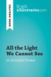 All the Light We Cannot See by Anthony... - Bild 1