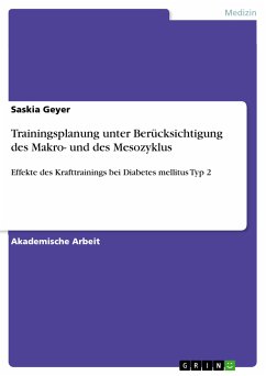 Trainingsplanung unter Berücksichtigung des Makro- und des Mesozyklus (eBook, PDF) - Geyer, Saskia