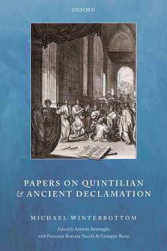 Papers on Quintilian and Ancient Declamation (eBook, ePUB) - Winterbottom, Michael