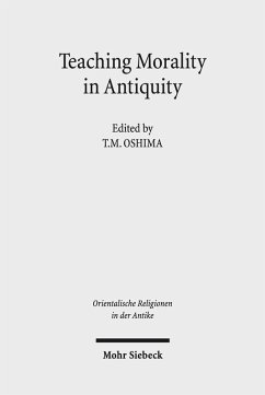 Teaching Morality in Antiquity (eBook, PDF)