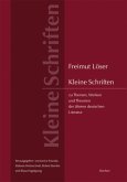 Kleine Schriften zu Themen, Werken und Theorien der älteren deutschen Literatur Kleine Schriften zu Themen, Werken und Theorien der älteren deutschen Literatur